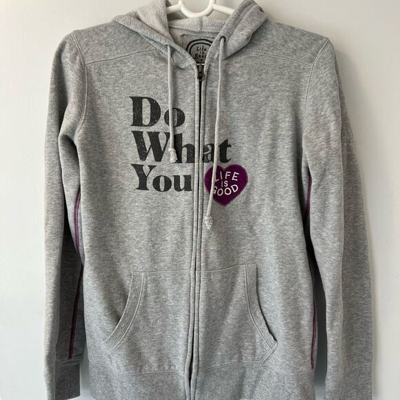 Life is Good Fleece Hoodie - Picture 2 of 6